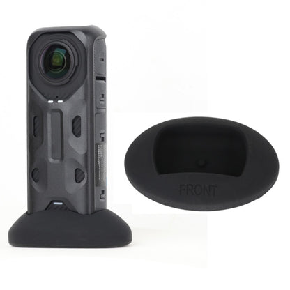 For Insta360 X4 Silicone Base Desktop Stand (Black) by buy2fix