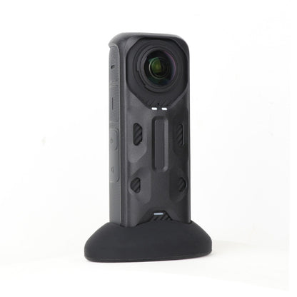 For Insta360 X4 Silicone Base Desktop Stand (Black) by buy2fix