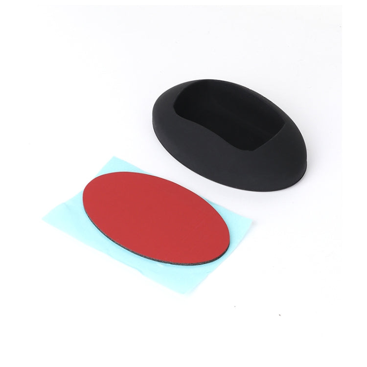 For Insta360 X4 Silicone Base Desktop Stand (Black) by buy2fix