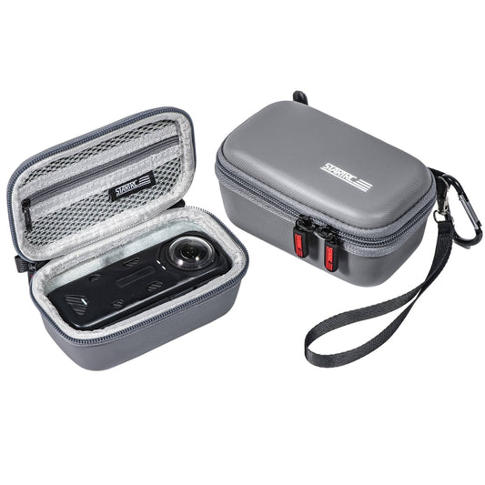 For Insta360 X5 / X4 STARTRC Camera Carry Case with Carabiner & Strap (Grey) - Case & Bags by STARTRC | Online Shopping UK | buy2fix