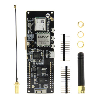 TTGO T-Beam ESP32 Bluetooth WiFi Module 433MHz GPS NEO-M8N LORA 32 Module with Antenna & 18650 Battery Holder by TTGO