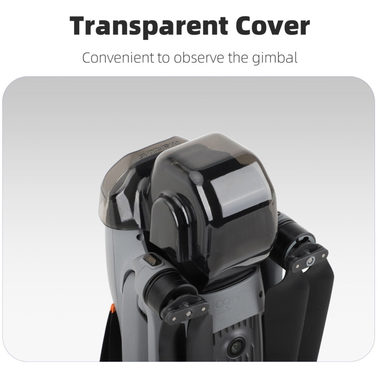 For DJI Air 3S Sunnylife Integrated Gimbal Cover Transparent Lens Cap Vision System Protector (Grey) - Other by Sunnylife | Online Shopping UK | buy2fix