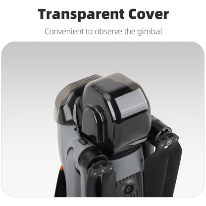 For DJI Air 3S Sunnylife Integrated Gimbal Cover Transparent Lens Cap Vision System Protector (Grey) - Other by Sunnylife | Online Shopping UK | buy2fix