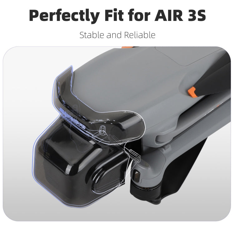 For DJI Air 3S Sunnylife Integrated Gimbal Cover Transparent Lens Cap Vision System Protector (Grey) - Other by Sunnylife | Online Shopping UK | buy2fix