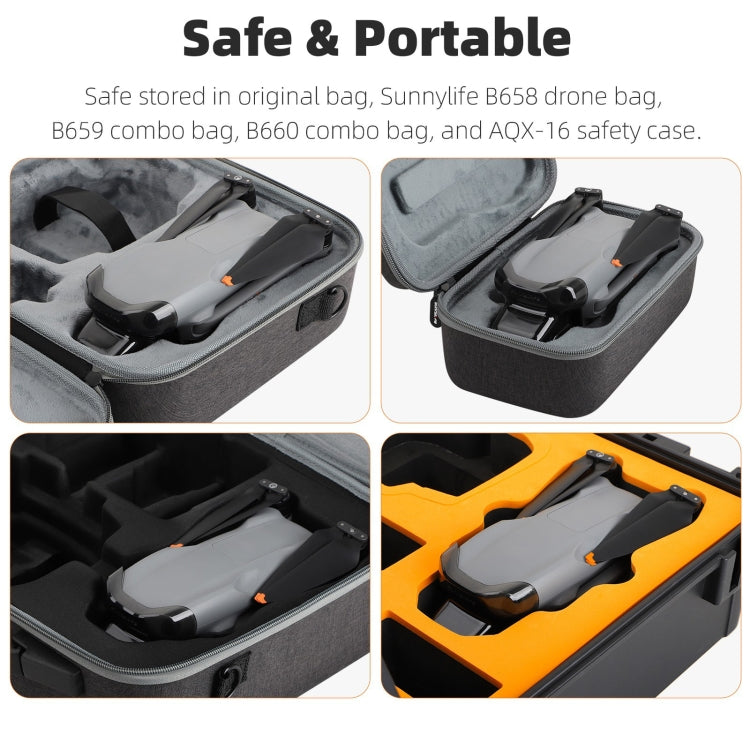 For DJI Air 3S Sunnylife Integrated Gimbal Cover Transparent Lens Cap Vision System Protector (Grey) - Other by Sunnylife | Online Shopping UK | buy2fix