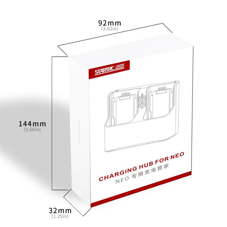 For DJI Neo Two-way Charging Butler Battery Charger Hub (Grey) - Other by STARTRC | Online Shopping UK | buy2fix