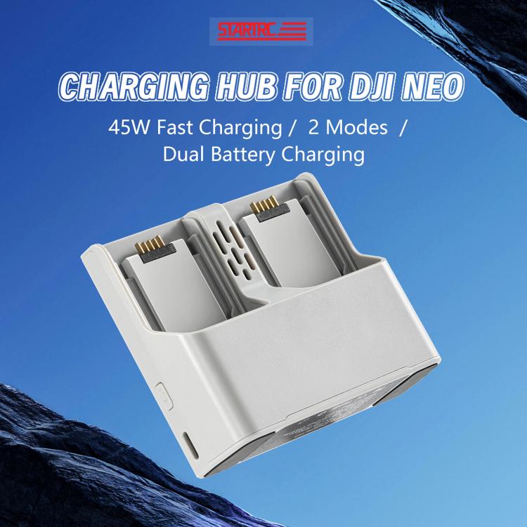 For DJI Neo Two-way Charging Butler Battery Charger Hub (Grey) - Other by STARTRC | Online Shopping UK | buy2fix
