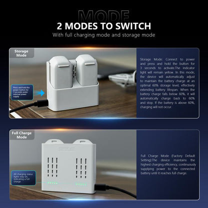 For DJI Neo Two-way Charging Butler Battery Charger Hub (Grey) - Other by STARTRC | Online Shopping UK | buy2fix