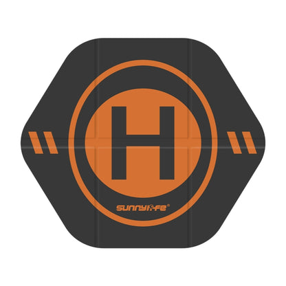 Sunnylife Drone Landing Pad 35cm Fast-Fold Double-Sided Leather Waterproof Helipad for DJI Neo / Avata 1 / 2 / Mini Series (Yellow+Orange) - Other by Sunnylife | Online Shopping UK | buy2fix