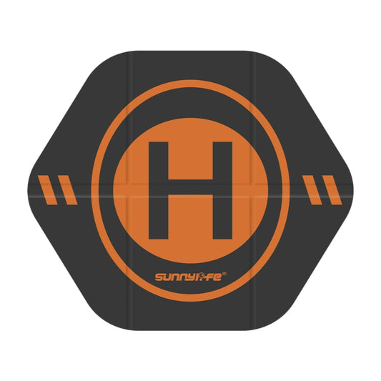 Sunnylife Drone Landing Pad 35cm Fast-Fold Double-Sided Leather Waterproof Helipad for DJI Neo / Avata 1 / 2 / Mini Series (Yellow+Orange) - Other by Sunnylife | Online Shopping UK | buy2fix