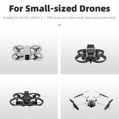 Sunnylife Drone Landing Pad 35cm Fast-Fold Double-Sided Leather Waterproof Helipad for DJI Neo / Avata 1 / 2 / Mini Series (Yellow+Orange) - Other by Sunnylife | Online Shopping UK | buy2fix