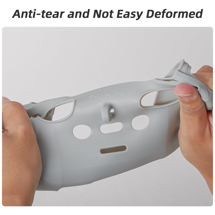For DJI Neo / Mini 4 Pro / RC-N3 / RC-N2 / RC-N1 Sunnylife Controller Protective Cover Silicone Case with Neck Strap (Grey) - Cases & Bags by Sunnylife | Online Shopping UK | buy2fix