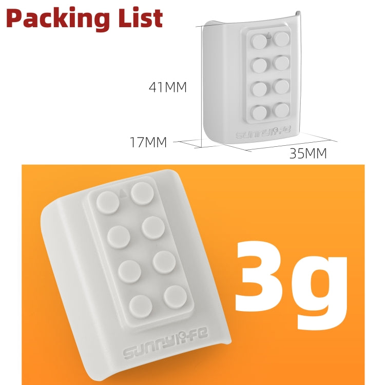 For DJI Neo Sunnylife Building Blocks Adapter Funny Building Bricks Toy Expansion Accessories (Grey) - Other by Sunnylife | Online Shopping UK | buy2fix