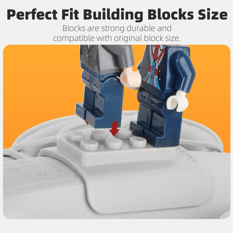 For DJI Neo Sunnylife Building Blocks Adapter Funny Building Bricks Toy Expansion Accessories (Grey) - Other by Sunnylife | Online Shopping UK | buy2fix