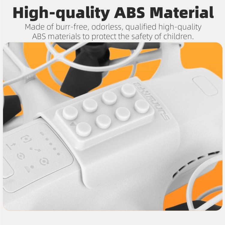 For DJI Neo Sunnylife Building Blocks Adapter Funny Building Bricks Toy Expansion Accessories (Grey) - Other by Sunnylife | Online Shopping UK | buy2fix