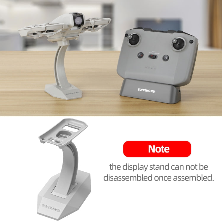 For DJI Neo Sunnylife Desktop Display Stand Drone Mount Exhibition Base Bracket (Grey) - Mount & Holder by Sunnylife | Online Shopping UK | buy2fix