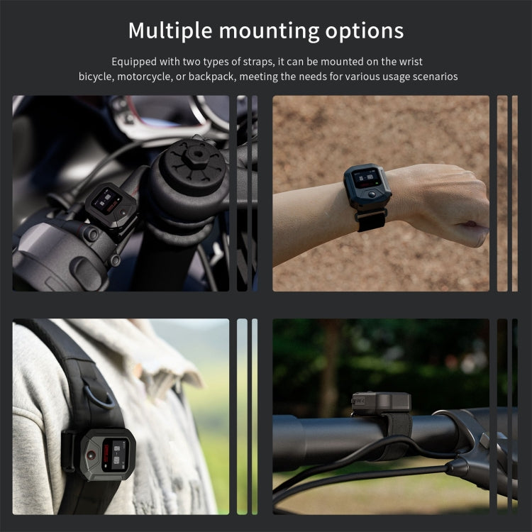 For DJI Osmo Action 5 Pro / 4 GPS Bluetooth Remote Control (Black) - Other by STARTRC | Online Shopping UK | buy2fix