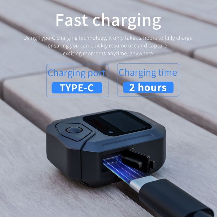 For DJI Osmo Action 5 Pro / 4 GPS Bluetooth Remote Control (Black) - Other by STARTRC | Online Shopping UK | buy2fix