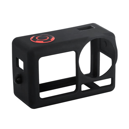 For DJI Osmo Action 5 Pro STARTRC Silicone Protective Case with Lens Cover (Black) by buy2fix