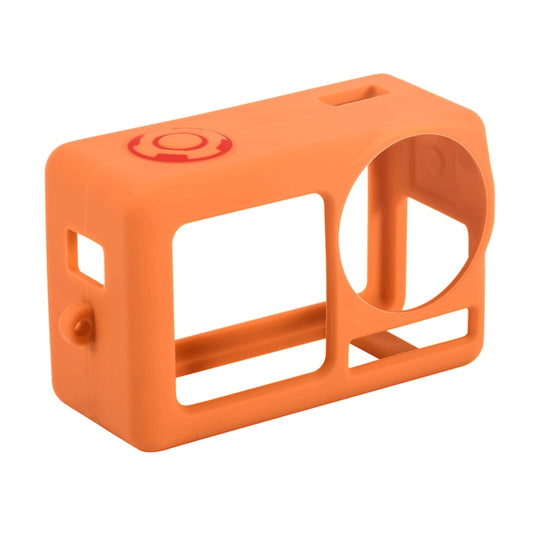 For DJI Osmo Action 5 Pro STARTRC Silicone Protective Case with Lens Cover (Orange) by buy2fix