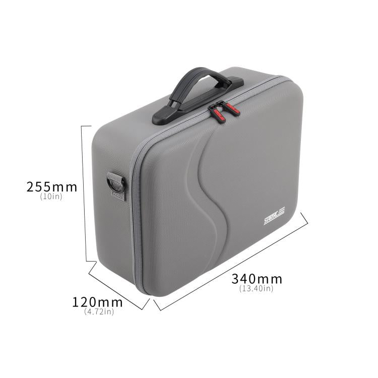 For DJI Neo STARTRC Upgraded Shoulder PU Storage Bag Handbag (Grey) - Cases & Bags by STARTRC | Online Shopping UK | buy2fix