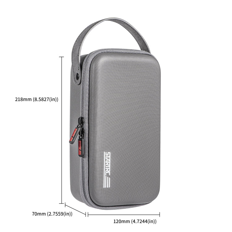 For DJI OSMO Pocket 3 STARTRC Portable Carrying Case Body Storage Bag (Grey) - Case & Bags by STARTRC | Online Shopping UK | buy2fix