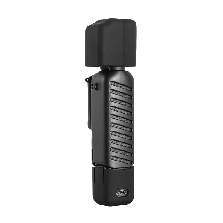 For DJI OSMO Pocket 3 STARTRC 5 in 1 Body Lens Handle Screen Silicone TPU Case (Black) - Case & Bags by STARTRC | Online Shopping UK | buy2fix