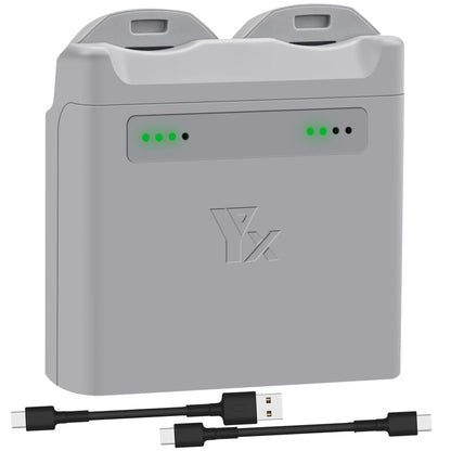 For DJI Neo XY 2-Channel Battery Charger Battery Charge Manager (Grey) - Other by buy2fix | Online Shopping UK | buy2fix