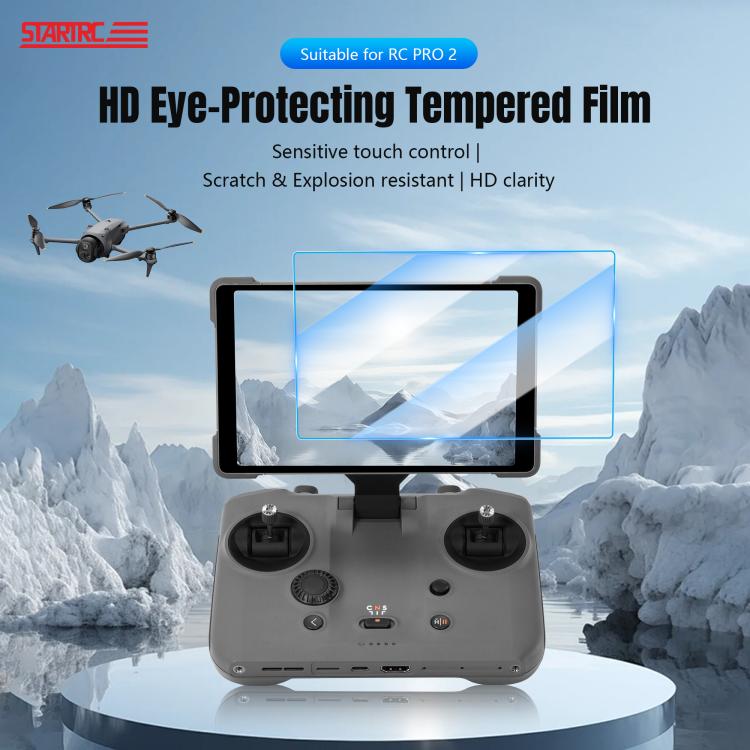 STARTRC 2pcs HD Tempered Glass Film for DJI Mavic 4 Pro / RC Pro 2 (Transparent) - Others by STARTRC | Online Shopping UK | buy2fix