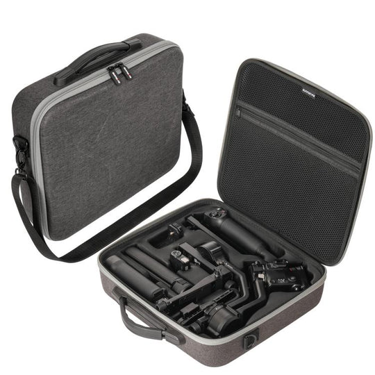 For DJI RS 5 Sunnylife Multifunctional Carrying Case Handbag Shoulder Bags Crossbody Storage Bag (Dark Gray)