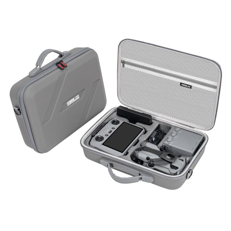 For DJI Mini 5 Pro STARTRC Shoulder PU Storage Bag Handbag (Grey) - Backpacks & Bags by STARTRC | Online Shopping UK | buy2fix