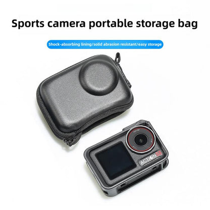 For DJI Osmo Action 5 Pro / 4 / 3 Portable Body Half Coverage Storage Box Bag (Black) - Case & Bags by buy2fix | Online Shopping UK | buy2fix