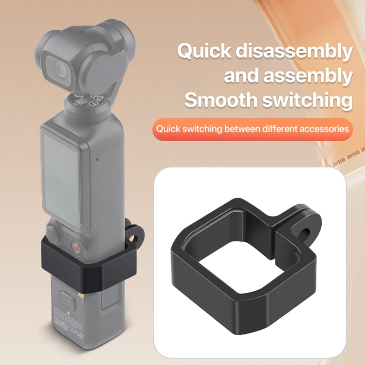 For DJI OSMO Pocket 3 Expansion Bracket Adapter (Black) by buy2fix