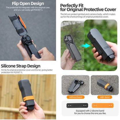 For DJI Osmo Pocket 3 Sunnylife Storage Box Protective Case Cover (Black) - Case & Bags by Sunnylife | Online Shopping UK | buy2fix