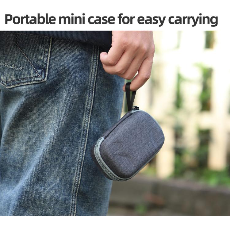 For DJI Mic Mini Sunnylife Portable Protective Box Storage Bag (Black) - DJI Mic Series by Sunnylife | Online Shopping UK | buy2fix