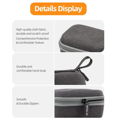 For DJI Mic Mini Sunnylife Portable Protective Box Storage Bag (Black) - DJI Mic Series by Sunnylife | Online Shopping UK | buy2fix