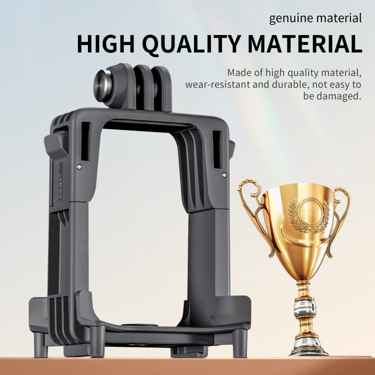 For DJI Avata 2 STARTRC Action Camera Holder Mount Drone Expansion Bracket (Black) by STARTRC