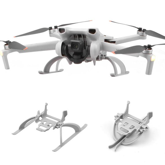 For DJI Mini 3 / 3 Pro BRDRC Folding Heightened Landing Gear Training Rack (Grey)