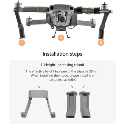 For DJI Mavic Pro BRDRC Air-Dropping System Thrower Parabolic (Grey) - Other by BRDRC | Online Shopping UK | buy2fix