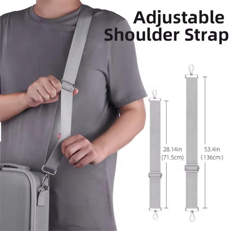 For DJI Mini 3 / 3 Pro BRDRC Shoulder Drone Remote Control Storage Carrying Bag (Grey) - Carry Cases & Bags by BRDRC | Online Shopping UK | buy2fix