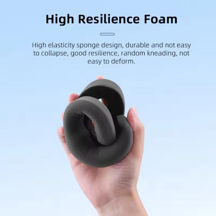 For DJI FPV Goggles V2  BRDRC Flying Glasses Protector Eyecups (Dark Grey) - Other Accessories by BRDRC | Online Shopping UK | buy2fix