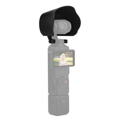 For DJI OSMO Pocket 3 BRDRC Sunshade Lens Protective Cover Hood (Black) - Lens Accessories by BRDRC | Online Shopping UK | buy2fix