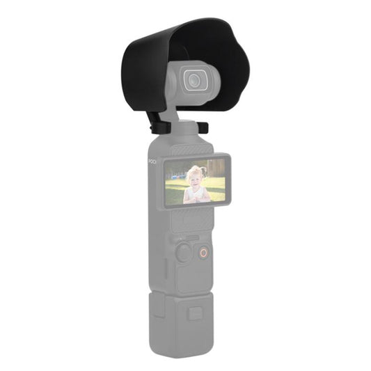For DJI OSMO Pocket 3 BRDRC Sunshade Lens Protective Cover Hood (Black) - Lens Accessories by BRDRC | Online Shopping UK | buy2fix