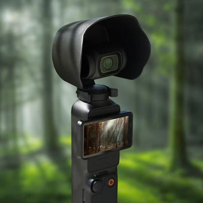 For DJI OSMO Pocket 3 BRDRC Sunshade Lens Protective Cover Hood (Black) - Lens Accessories by BRDRC | Online Shopping UK | buy2fix