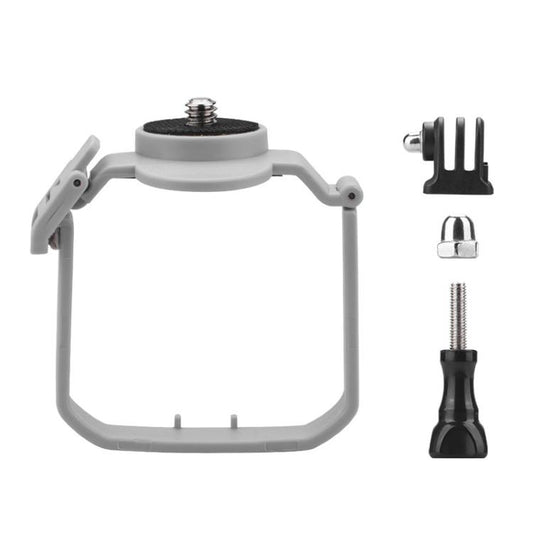 For DJI Mini 4 Pro BRDRC Action Camera Holder Bracket Adapter Drone Gimbal Extension Mount (Grey) - Mount & Holder by BRDRC | Online Shopping UK | buy2fix