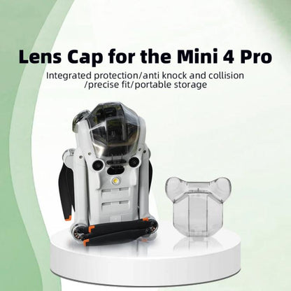 For DJI Mini 4 Pro BRDRC Lens Protective Cover Gimbal Cover (Transparent Black) - Other by BRDRC | Online Shopping UK | buy2fix