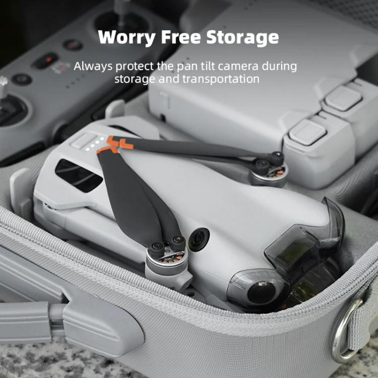 For DJI Mini 4 Pro BRDRC Lens Protective Cover Gimbal Cover (Transparent Black) - Other by BRDRC | Online Shopping UK | buy2fix