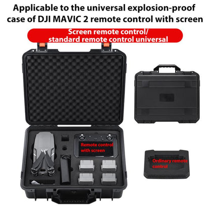 For DJI Mavic 2 BRDRC Safety Carrying Storage Bag Waterproof Explosion-proof Box (Black) - Backpacks & Bags by BRDRC | Online Shopping UK | buy2fix