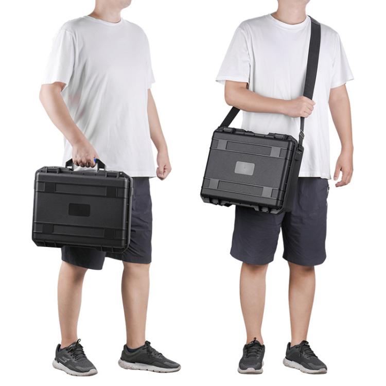 For DJI Mavic 2 BRDRC Crossbody Safety Carrying Storage Bag Waterproof Explosion-proof Box (Black) - Backpacks & Bags by BRDRC | Online Shopping UK | buy2fix