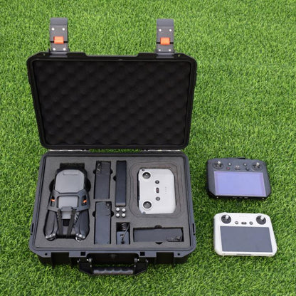 For DJI Mavic 3 Pro BRDRC Safety Carrying Case Storage Bag Hard Travel Waterproof Shock-proof Box (Black) - Backpacks & Bags by BRDRC | Online Shopping UK | buy2fix
